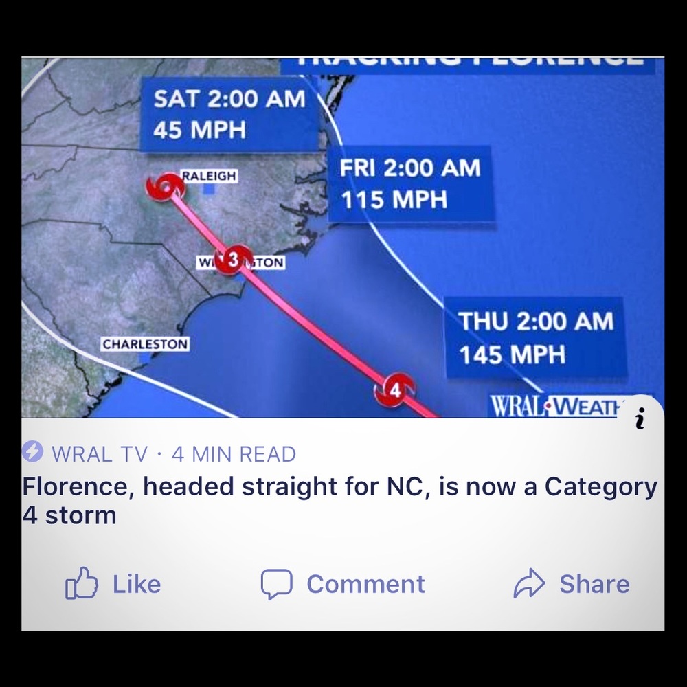 Hurricane Flo Aftermath Prompting a Posh Hiatus
